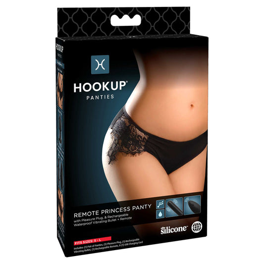 HOOKUP Remote Princess Panty Default Title - Club X