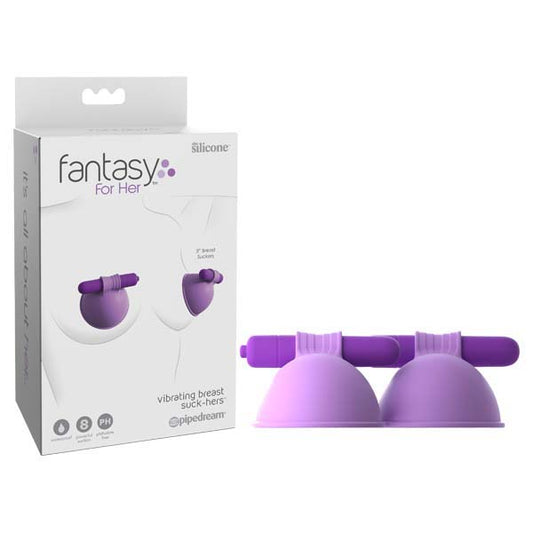 Fantasy For Her Vibrating Breast Suck-Hers  - Club X