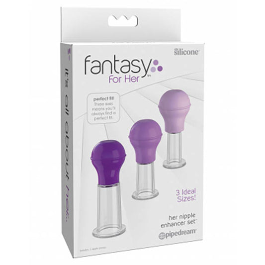 Fantasy For Her Nipple Enhancer Set  - Club X