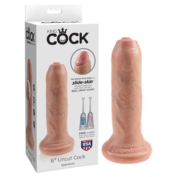 King Cock 6'' Uncut  - Club X