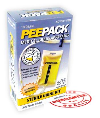 Peepack Unisex Fetish Kit With 3 Oz Urine  - Club X