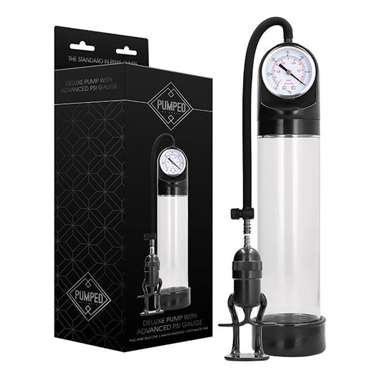 Pumped Deluxe Pump With Advanced Psi Gauge  - Club X
