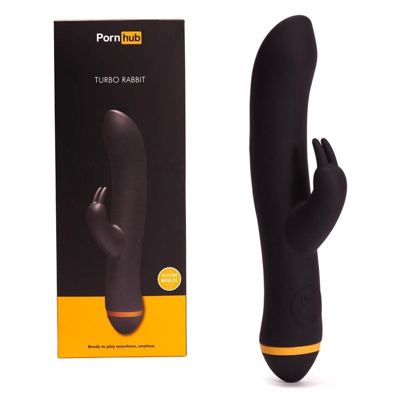 Pornhub Official Collection Turbo Rabbit Black  - Club X