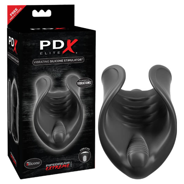 PDX Elite Vibrating Silicone Stimulator  - Club X