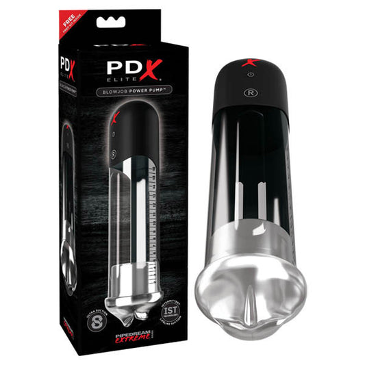 PDX Elite Blowjob Power Pump  - Club X