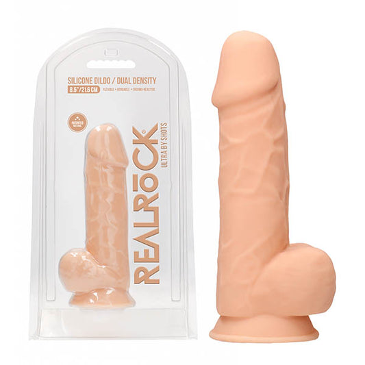 Realrock Ultra - 8.5'' Silicone Dildo With Balls  - Club X