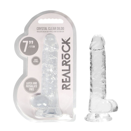 RealRock 7'' Realistic Dildo With Balls Default Title - ClubX