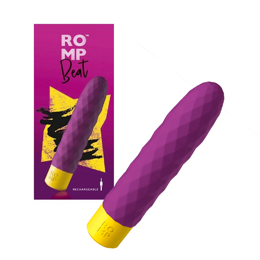 ROMP Beat Bullet Vibrator Mini Vibrating Clit Toy Purple - Club X