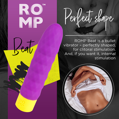 Romp Beat Bullet Vibrator Mini Vibrating Clit Toy  - Club X