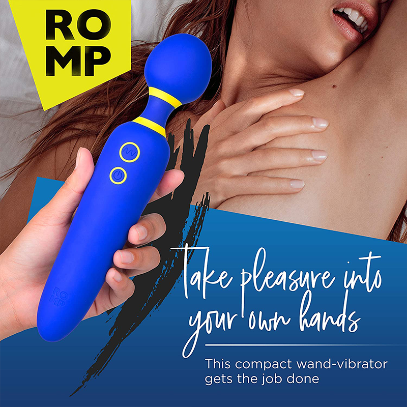 Romp Flip - Cordless Rechargeable & Waterproof Vibrating Massage Wand  - Club X