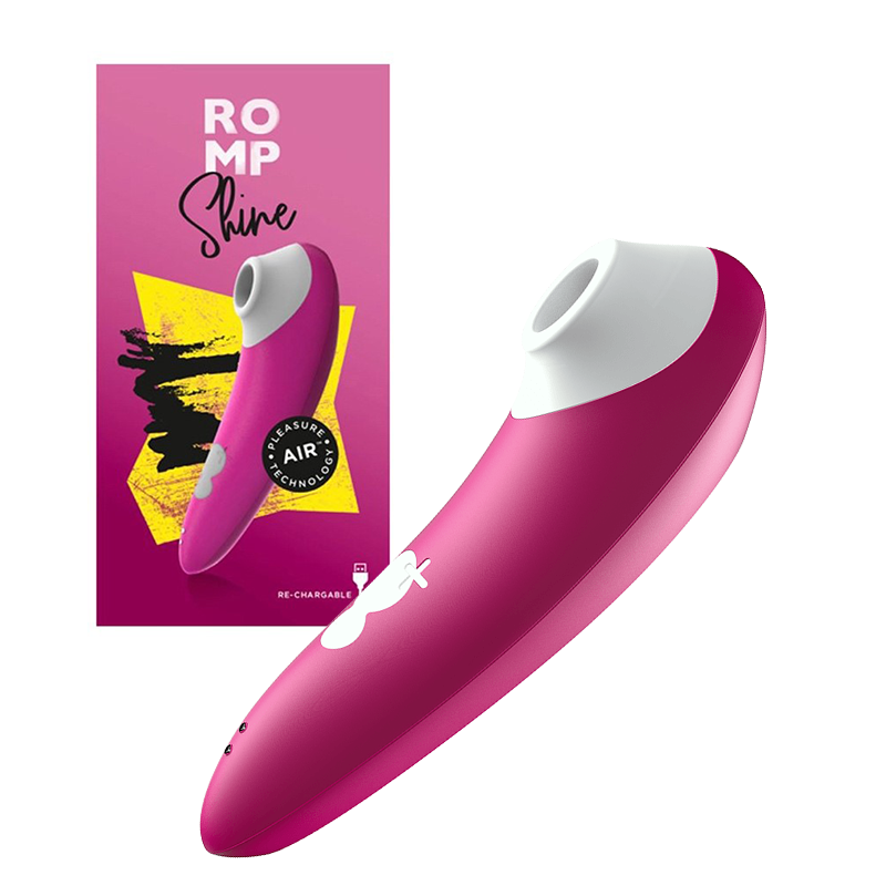 Romp Shine - Clitoral Sucking Toy Clitoris Vibrator Pink - Club X