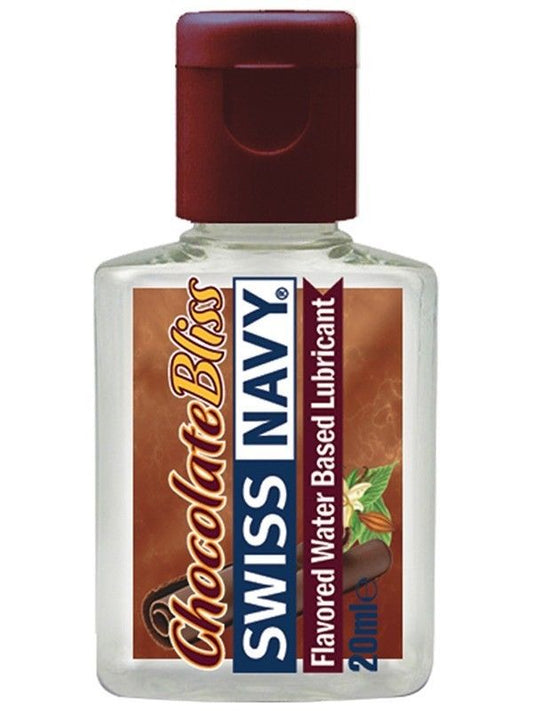 Swiss Navy Chocolate Bliss Lubricant 20Ml  - Club X