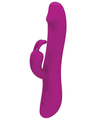 Pretty Love - Natural Motion 7 Function Rabbit Silicone Purple  - Club X