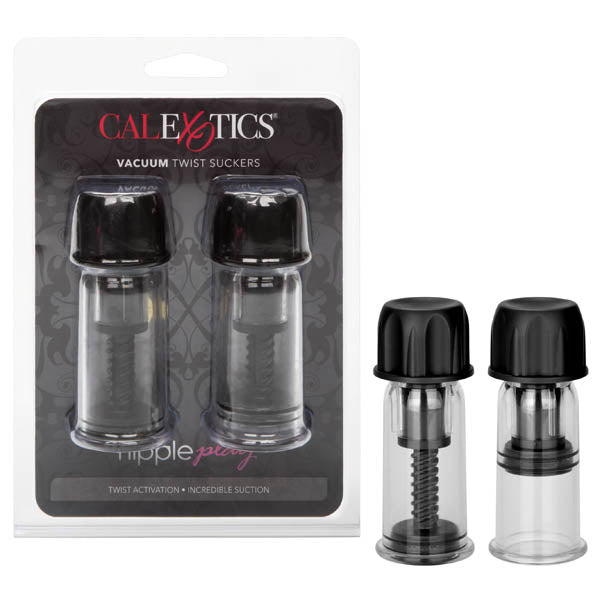 Nipple Play Vacuum Twist Suckers  - Club X