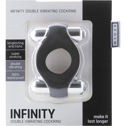 Mjuze Double Vibrating Cockring  - Club X