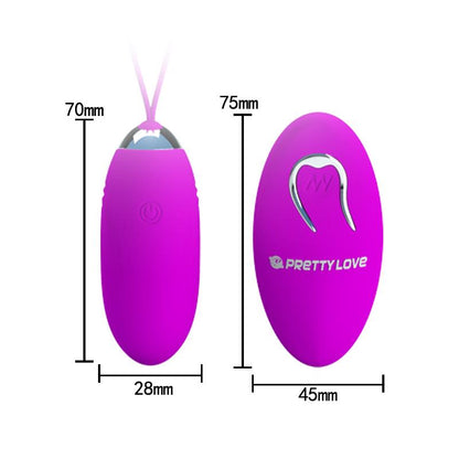 Pretty Love - Vibrating Egg Jenny (Purple)  - Club X