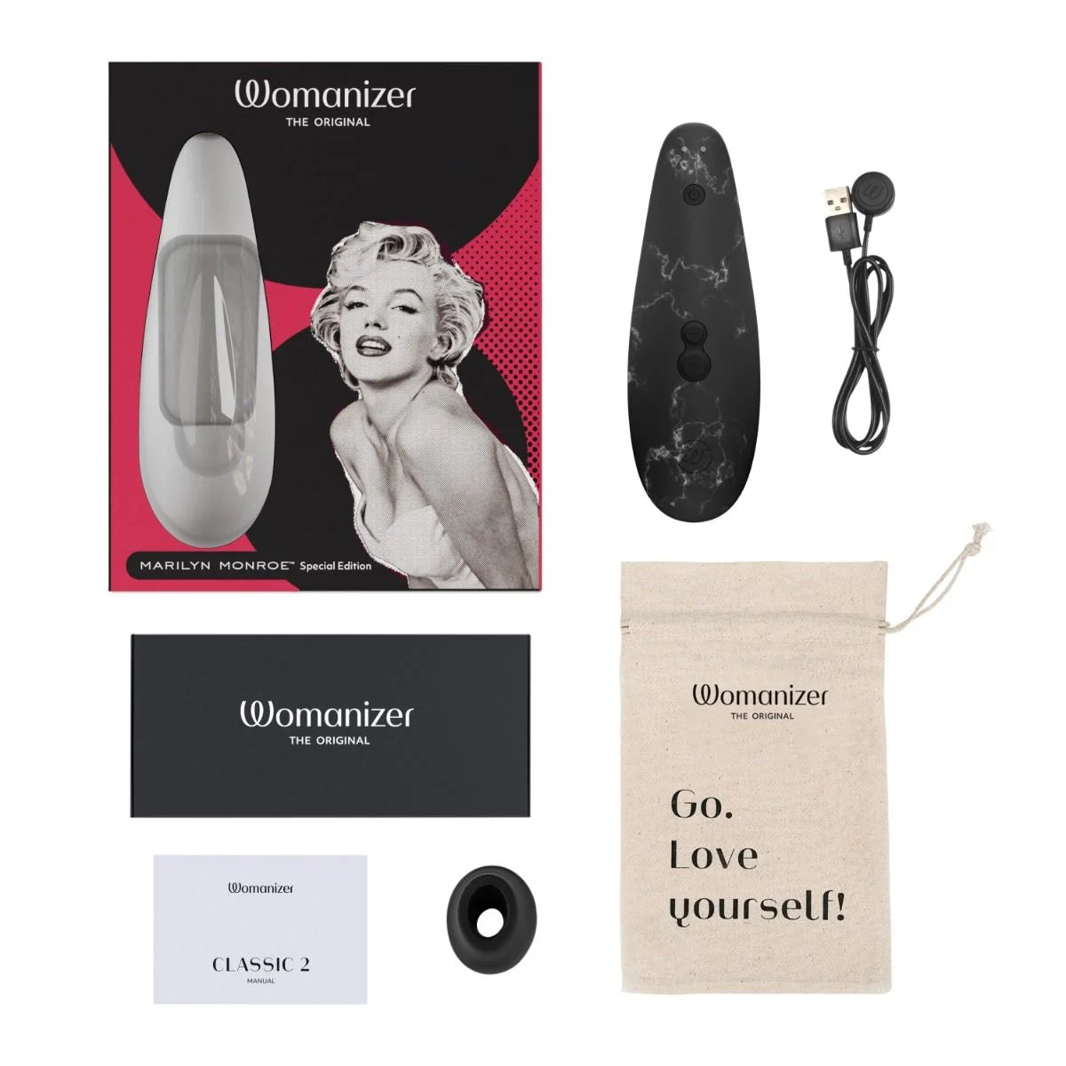 Womanizer Marilyn Monroe Special Edition Clitoral Stimulator  - Club X