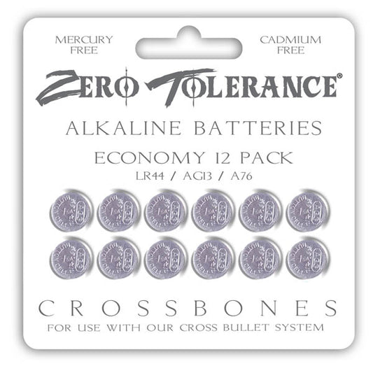 Crossbones Lr44 Alkaline Batteries  - Club X