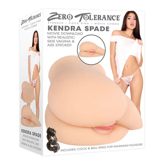 Zero Tolerance Kendra Spade Realistic Side Vagina & Ass Stroker Default Title - Club X